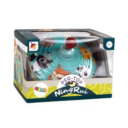 Metal Spinning Top Animals Toy Traditional